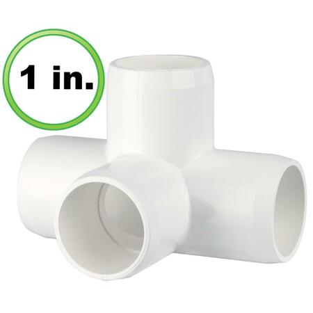 CIRCO 1 in. 4 Way LT PVC Pipe Fitting - Green 43-FG